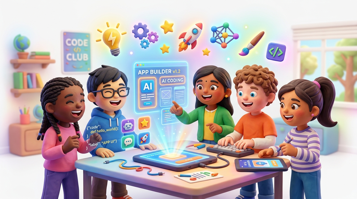 沙登岭华小学生 AI 创新战队